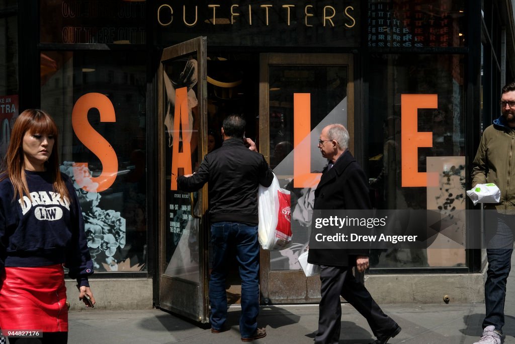 U.S. Consumer Prices Rose At Fastest Rate In 12 Months In March