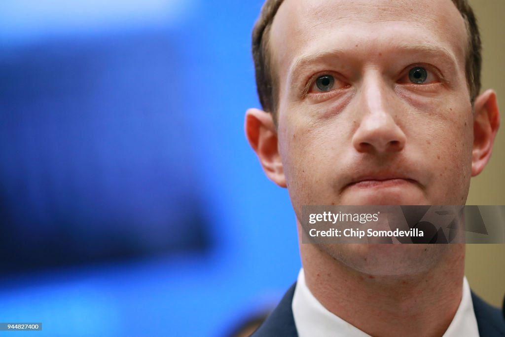 Facebook CEO Mark Zuckerberg Testifies At House Hearing