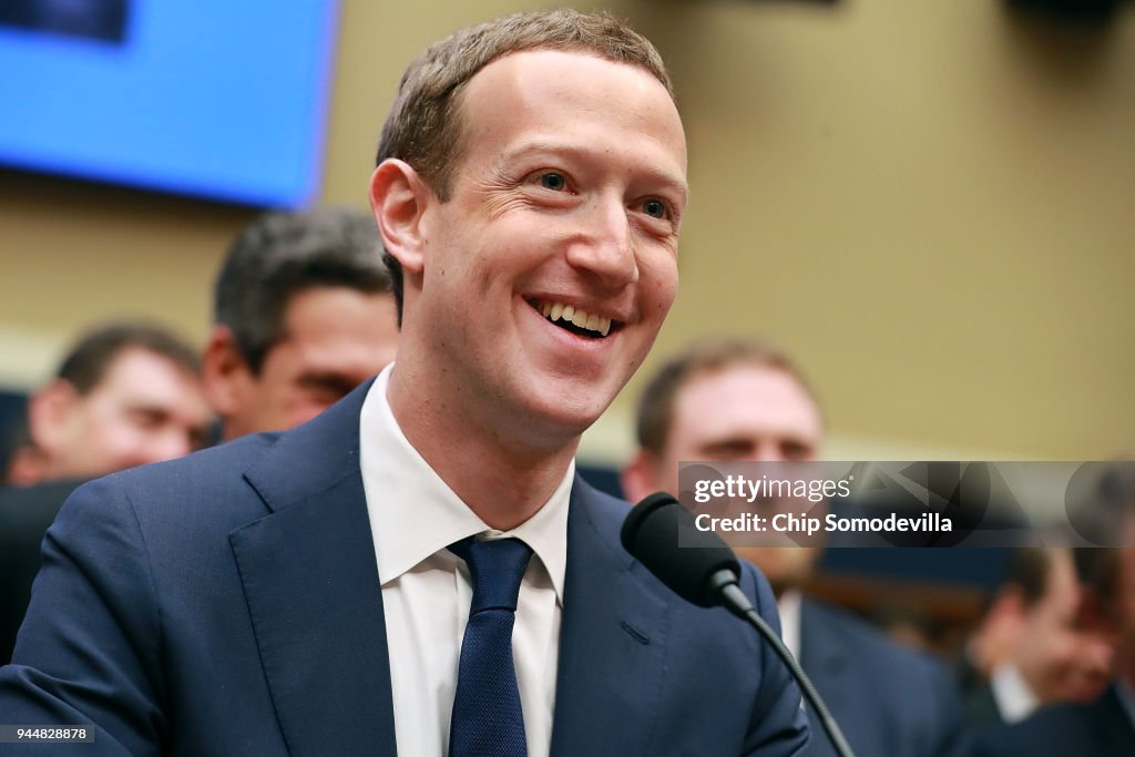 Facebook CEO Mark Zuckerberg Testifies At House Hearing