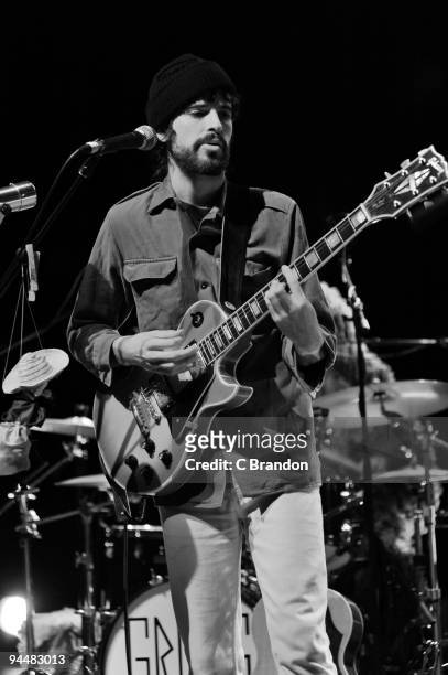 Devendra Banhart performs on stage at Shepherds Bush Empire on December 15, 2009 in London, England.