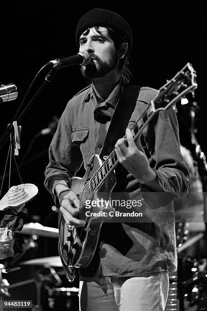 Devendra Banhart performs on stage at Shepherds Bush Empire on December 15, 2009 in London, England.