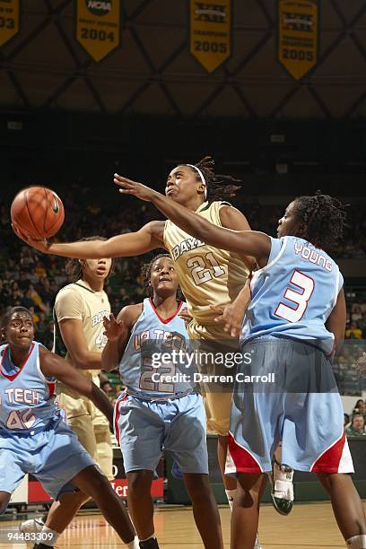 Baylor Kelli Griffin in action vs Louisiana Tech. Waco, TX 12/5/2009 CREDIT: Darren Carroll