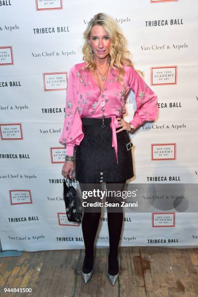 Mary Snow attends Tribeca Ball to benefit New York Academy of Art at New York Academy of Art on April 9, 2018 in New York City. Mary Snow