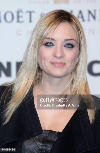 Actress Carolina Crescentini attends Gala Dinner In Favour Of Pietro Gamba Association at Officine Farneto on December 15, 2009 in Rome, Italy.