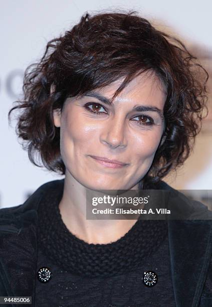 Actress Valeria Solarino attends Gala Dinner In Favour Of Pietro Gamba Association at Officine Farneto on December 15, 2009 in Rome, Italy.