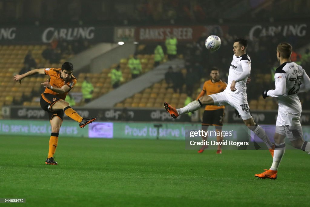 Wolverhampton Wanderers v Derby County - Sky Bet Championship