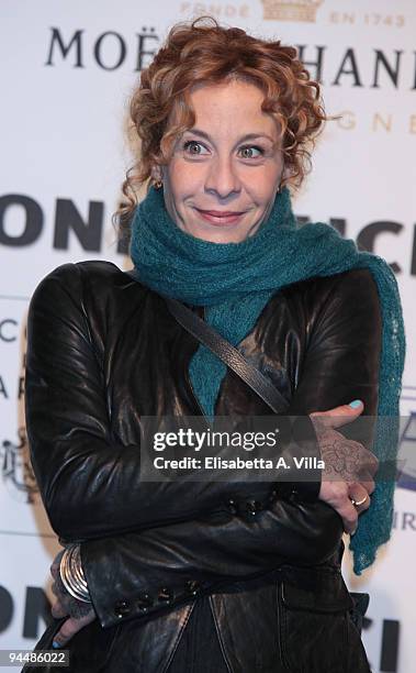 Actress Carlotta Natoli attends Gala Dinner In Favour Of Pietro Gamba Association at Officine Farneto on December 15, 2009 in Rome, Italy.