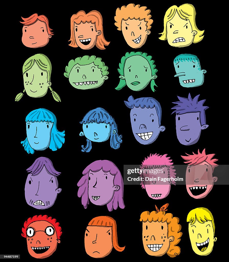 CARTOON FACES  