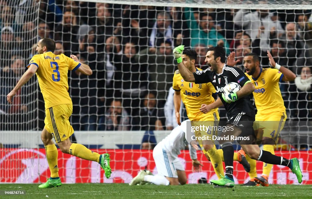 Real Madrid v Juventus - UEFA Champions League Quarter Final Second Leg