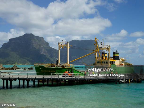 The incredible island of Lord Howe only two hours off the east coast of Australia and part of New South Wales on January 11, 2012 in Lord Howe...