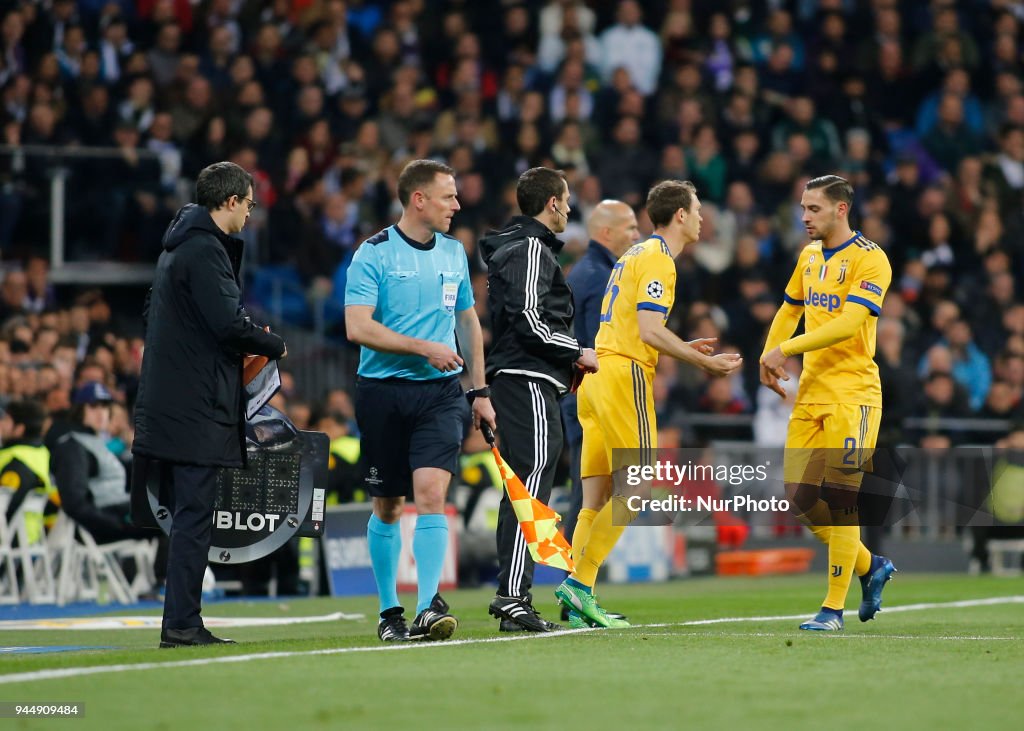 Real Madrid v Juventus - UEFA Champions League Quarter Final Second Leg