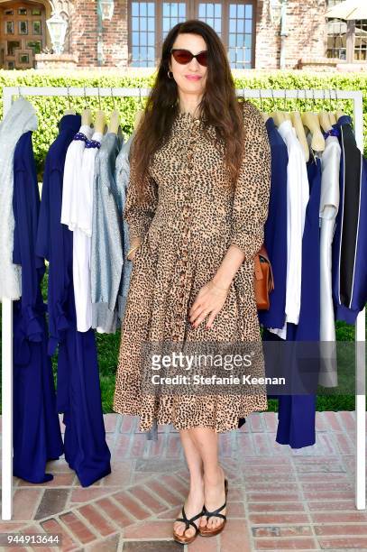 Shiva Rose attends Stella McCartney H.E.A.R.T. Brunch 2018 at Private Residence on April 11, 2018 in Los Angeles, California.