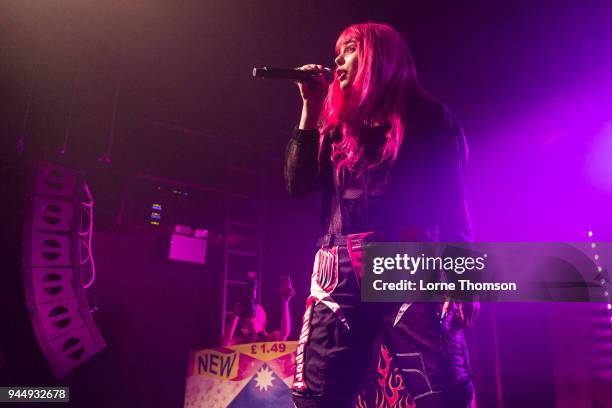 Girli performs at The Garage on April 11, 2018 in London, England.