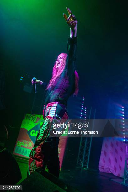 Girli performs at The Garage on April 11, 2018 in London, England.