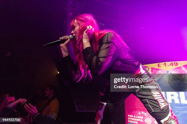 Girli performs at The Garage on April 11, 2018 in London, England.