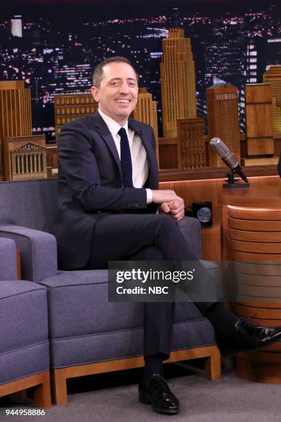 Episode 0848 -- Pictured: Comedian Gad Elmaleh during an interview on April 11, 2018 --