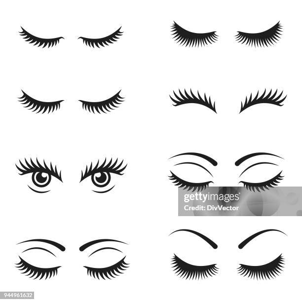 2 810点のまつげイラスト素材 Getty Images 2 810点のまつげイラスト素材 Getty Images