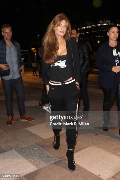 Jemima Goldsmith at the launch night of Soho House Television Centre on April 11, 2018 in London, England.