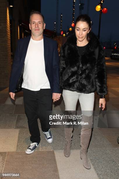 Chris Moyles at the launch night of Soho House Television Centre on April 11, 2018 in London, England.