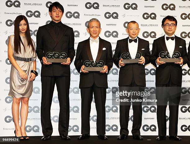 Actress Meisa Kuroki, Rakuten Golden Eagles pitcher Hisashi Iwakuma, Japan McDonald's Holdings CEO Eikoh Harada, Rakugo performer Tsurube Shofukutei...