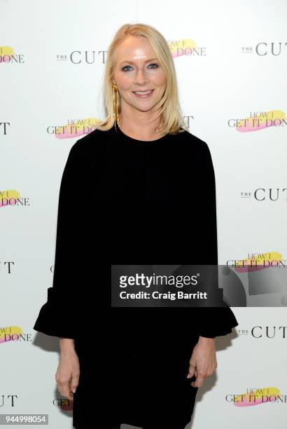 Linda Wells attends The Cut's "How I Get It Done" event at Neuehouse on April 11, 2018 in New York City.
