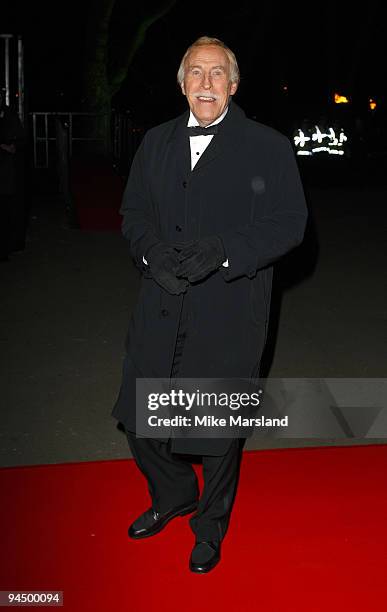 Bruce Forsythe attends the Night of Heroes ceremony to honour British troops at Imperial War Museum on December 15, 2009 in London, England.