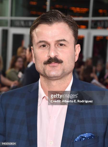 Steve Lemme attends the premiere of Fox Searchlight's "Super Troopers 2" at ArcLight Hollywood on April 11, 2018 in Hollywood, California.