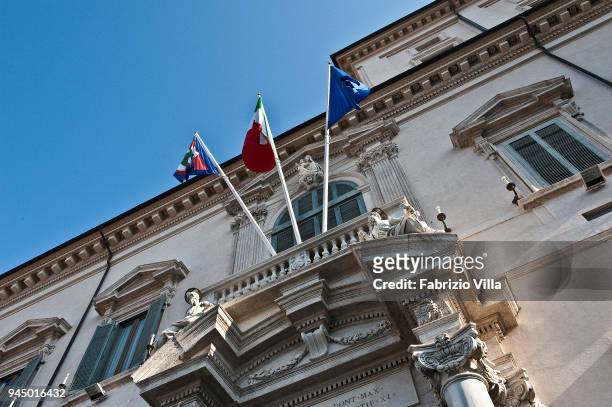 Rome, Italy Quirinal Palace residence of the President of the Italian Republic on February 13, 2012 in Rome,Italy.
