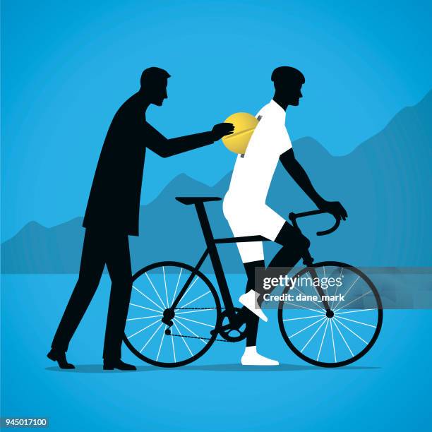 doping illustration - cycling event stock illustrations