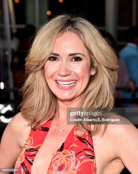 Ashley Jones attend the premiere of Fox Searchlight's "Super Troopers 2" at ArcLight Hollywood on April 11, 2018 in Hollywood, California.