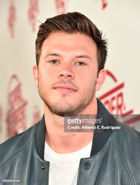 Jimmy Tatro attends the premiere of Fox Searchlight's "Super Troopers 2" at ArcLight Hollywood on April 11, 2018 in Hollywood, California.
