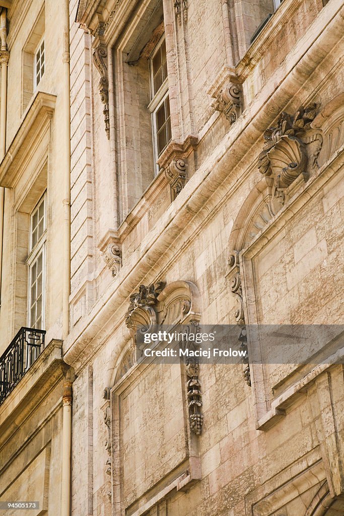 Town hall facade detail