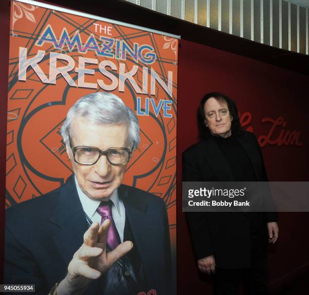 Singer Tommy James attends "The Amazing Kreskin Live" at Theatre Row's Lion Theatre on April 11, 2018 in New York City.