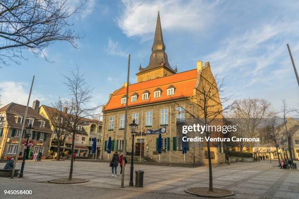 market square of ratingen - germany - ratingen stock-fotos und bilder