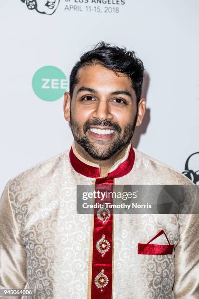 Shawn Parikh attends the 16th Annual Indian Film Festival Of Los Angeles opening night premiere of "In The Shadows" at Regal LA Live Stadium 14 on...