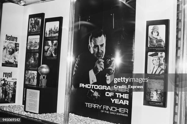 Poster showing British photojournalist Terry Fincher , UK, 5th January 1968.