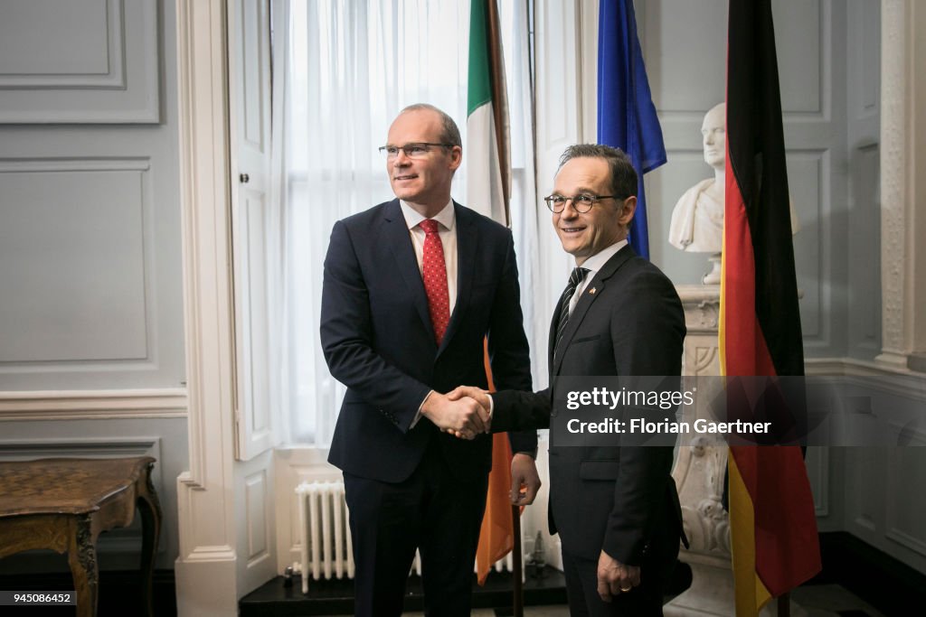 German Foreign Minister Heiko Maas Travels Ireland