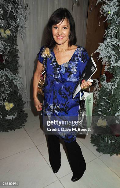 Arlene Phillips attends the VIP reception to launch the English National Ballet Christmas season ahead of the performance of 'The Nutcracker', at the...