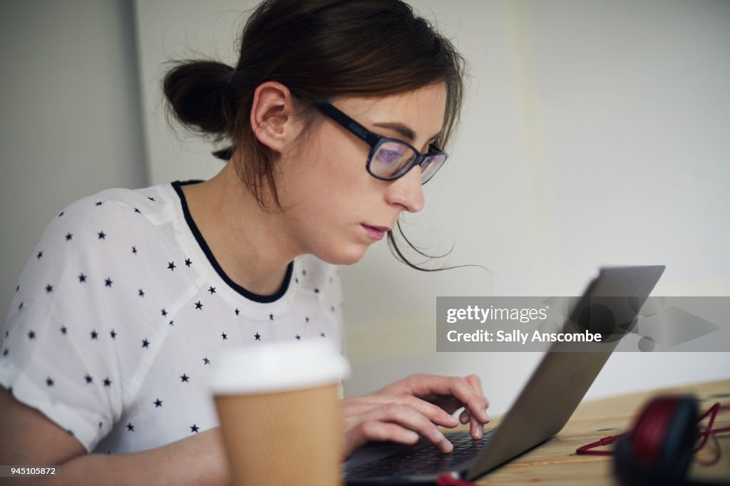 Female Coding High-Res Stock Photo - Getty Images