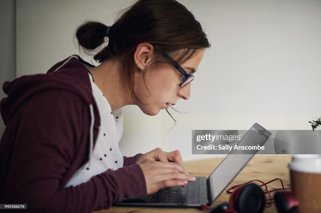 Female Coding High-Res Stock Photo - Getty Images