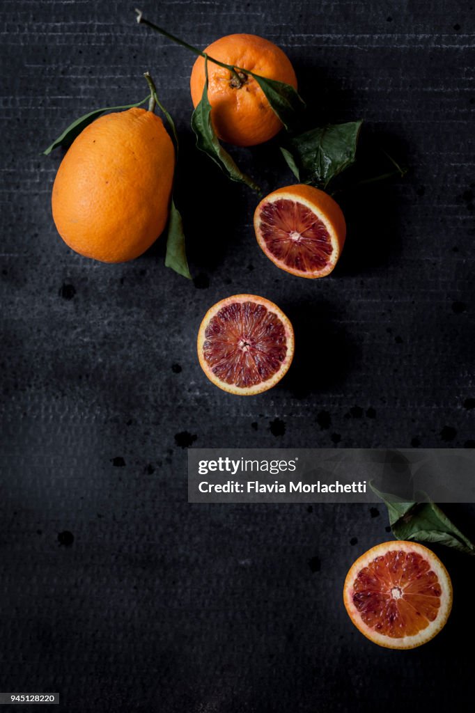 Red 'tarocco' oranges