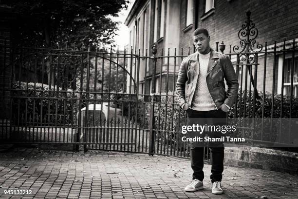 Actor John Boyega is photographed for Time Out on September 26, 2015 in London, England.