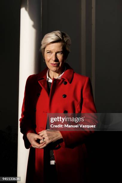 Media personality Katie Hopkins is photographed for Liberation on December 18, 2017 in London, England.