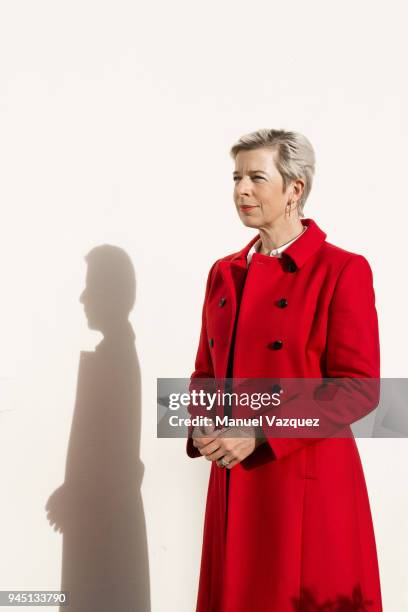 Media personality Katie Hopkins is photographed for Liberation on December 18, 2017 in London, England.