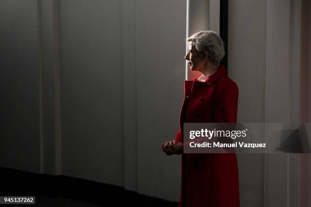 Media personality Katie Hopkins is photographed for Liberation on December 18, 2017 in London, England.