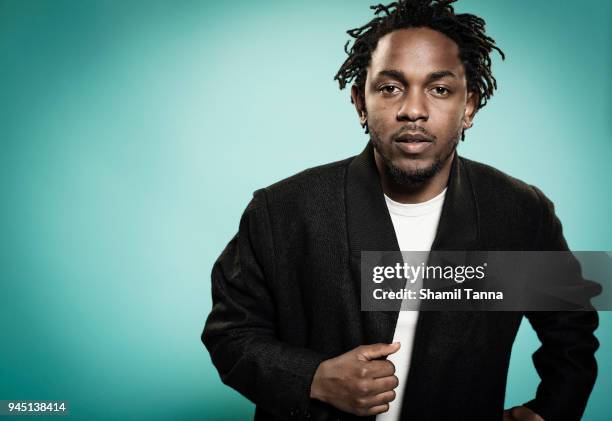 Rapper and songwriter Kendrick Lamar is photographed for NME on June 1, 2015 in London, England.