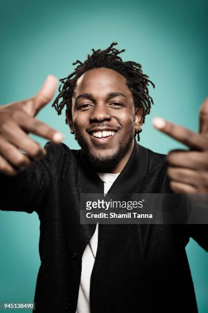 Rapper and songwriter Kendrick Lamar is photographed for NME on June 1, 2015 in London, England.