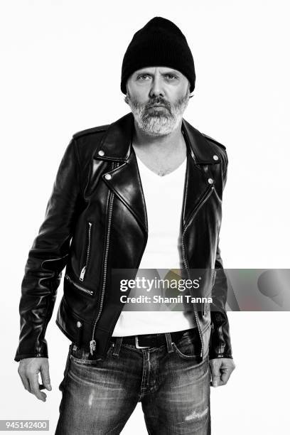 Lars Ulrich of heavy metal band Metallica is photographed for Red Bulletin on November 17, 2016 in London, England.