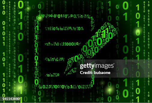 Paper Binary Code Vector Pattern Background Paper Binary Code Vector Pattern Background