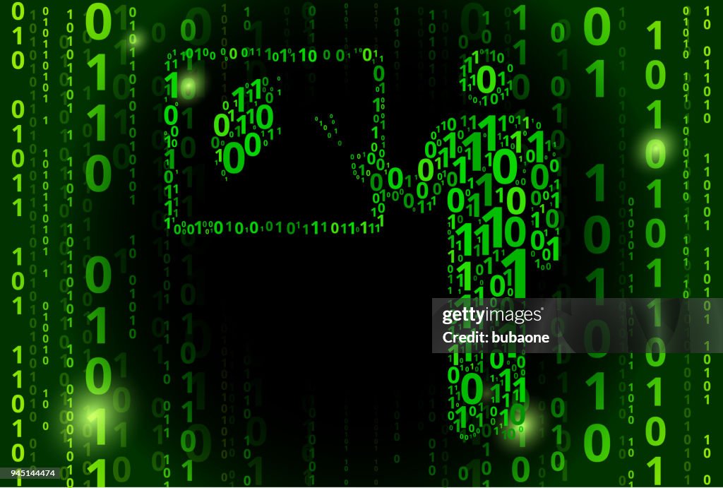 Codegraph Vector Graph Presentation Binary Code Vector Pattern Background High-Res ...